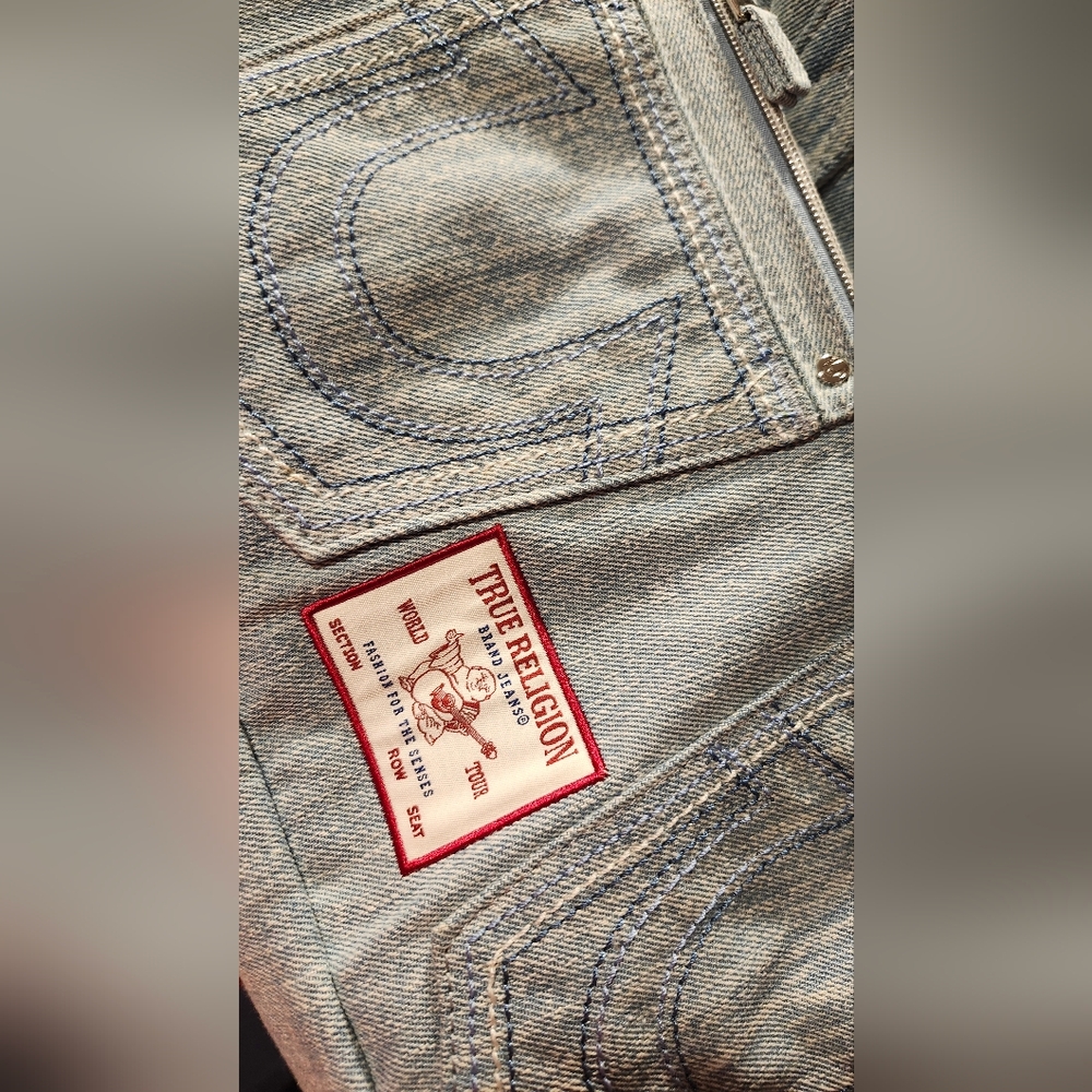 True Religion Denim Bag - Picture 5 of 9